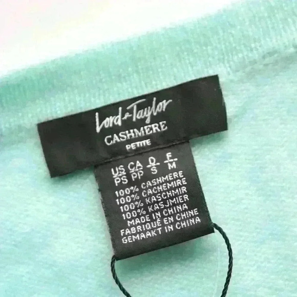 Lord and Taylor Cashmere Sweater NWT XS - Picture 4 of 5